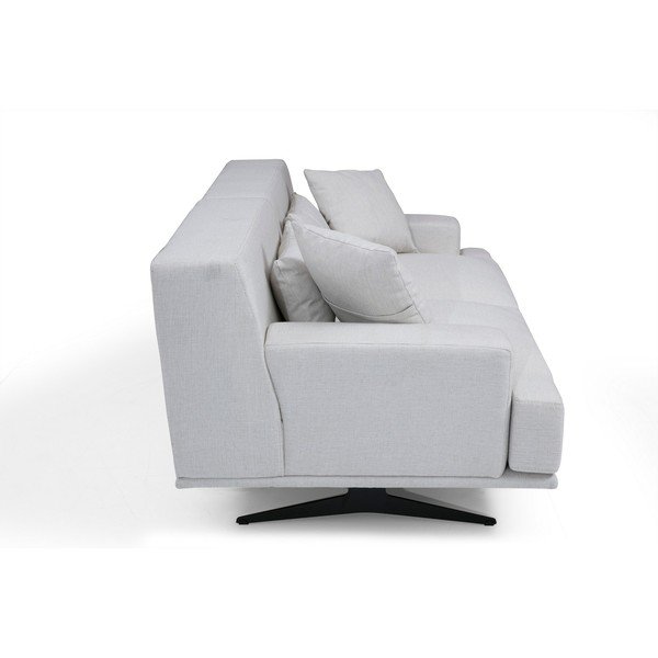 Sofa šviesiai pilkos spalvos 200 cm Bentley – Balcab Home-image-4