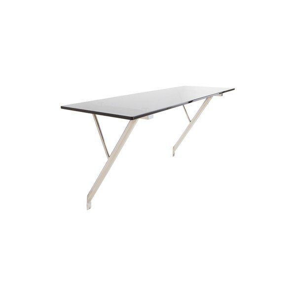 Pakabinamas sieninis rašomasis stalas su stikliniu stalviršiu 40x120 cm Kullaberg – Jotex