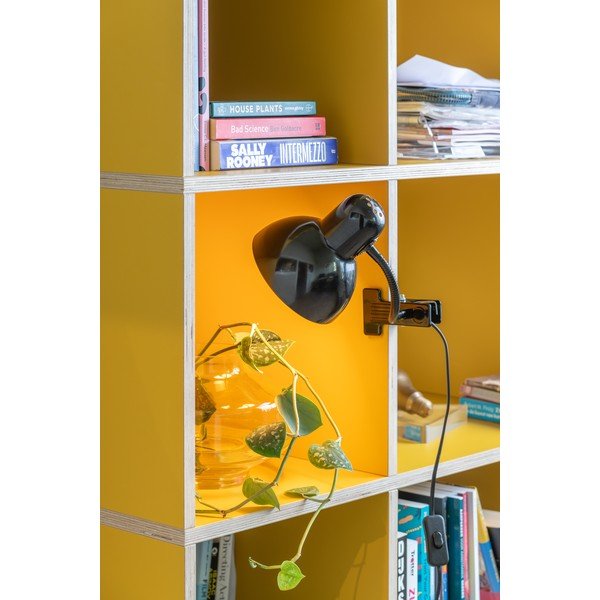 Juodos spalvos iš metalo stalinis šviestuvas (aukštis 33,5 cm) New Retro – Leitmotiv-image-1