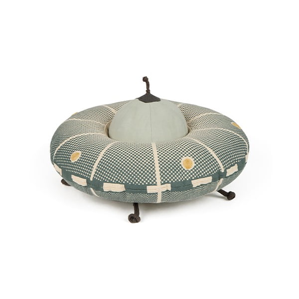 Iš medvilnės vaikiškos pagalvės 2 vnt. ø 35 cm Interactive UFO – Lorena Canals