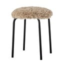 Smėlio spalvos iš metalo galima dėti viena ant kitos taburetė Linard – Bloomingville