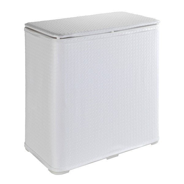 Baltas sulankstomas skalbinių krepšys Wenko Wanda, 65 l-image-1