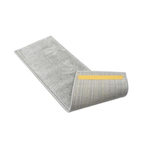 Laiptų kilimėlių rinkiniai pilkos spalvos 13 vnt. 22x73 cm Pure Grey – Mila Home