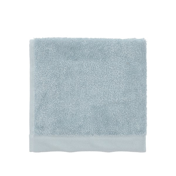 Iš frote audinio iš organiškos medvilnės rankšluostis šviesiai mėlynos spalvos 40x60 cm Comfort – Södahl