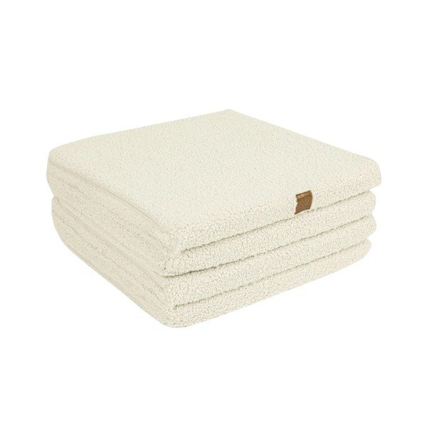 Kreminės spalvos vaikų žaidimų kilimėlis 120x120 cm – Meowbaby-image-1