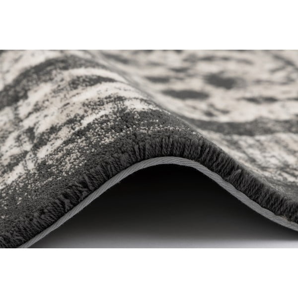 Antracito spalvos iš vilnos kilimas 200x300 cm Agnus Classic – Agnella-image-3