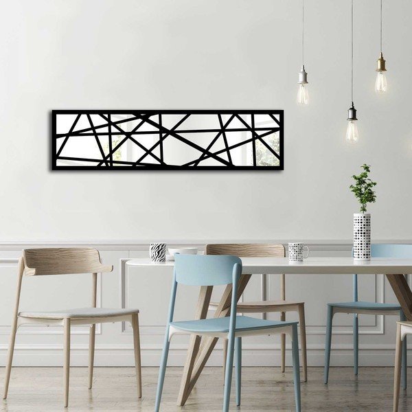 Stiklo dekoracija mediniame rėme Vera, 108 x 28 cm-image-1