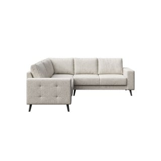 Modulinė kampinė sofa kreminės spalvos Fynn – Ghado
