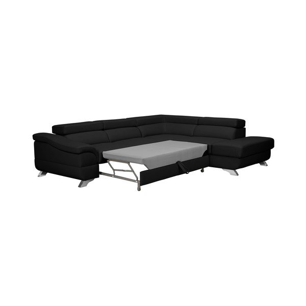 "Windsor & Co Sofos Gamma" kampinė sofa-lova su saugykla, dešinysis kampas-image-3