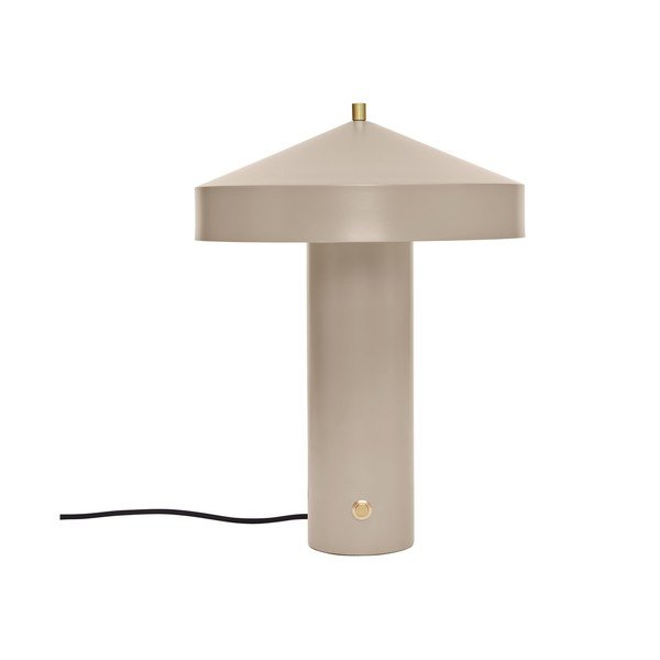 Taupe spalvos iš metalo stalinis šviestuvas (aukštis 41 cm) Hatto – OYOY Living Design