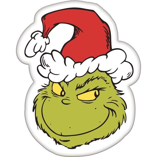 Fleece tipo vaikiška pagalvė 29x36 cm Grinch – Jerry Fabrics
