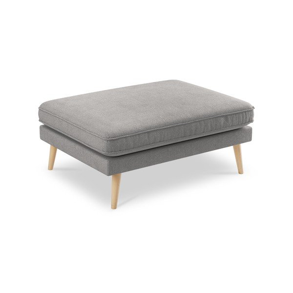 Pilkos spalvos pufas Kooko Home Lento-image-2