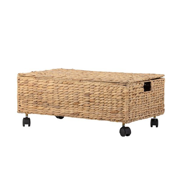Iš vandens hiacinto vaikiška daiktadėžė natūralios spalvos 63x40x26 cm Nelas – Bloomingville Mini-image-4