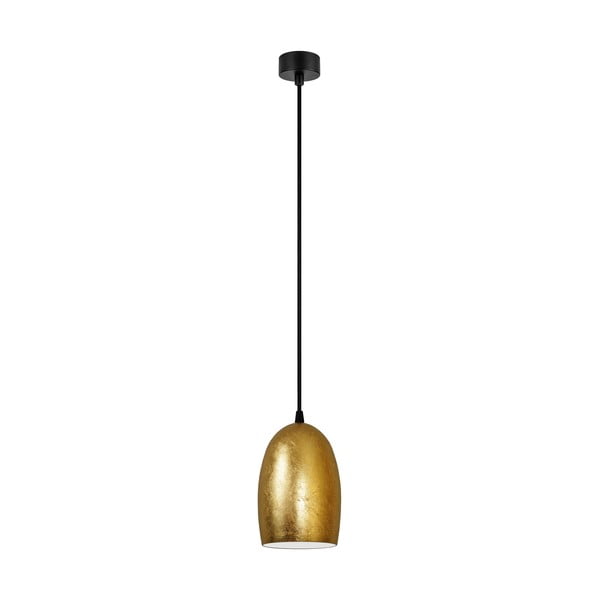 Pakabinamas aukso spalvos šviestuvas Sotto Luce Ume S, ⌀ 13,5 cm