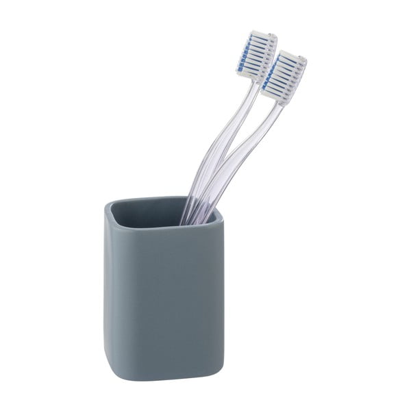 Mėlynas keraminis indas dantų šepetėliams Hexa - Wenko-image-3