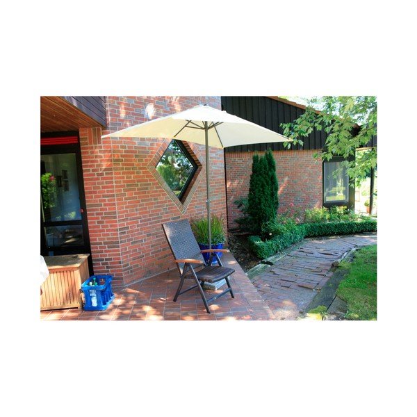 Skėtis nuo saulės baltos spalvos 145x250 cm – Garden Pleasure-image-2