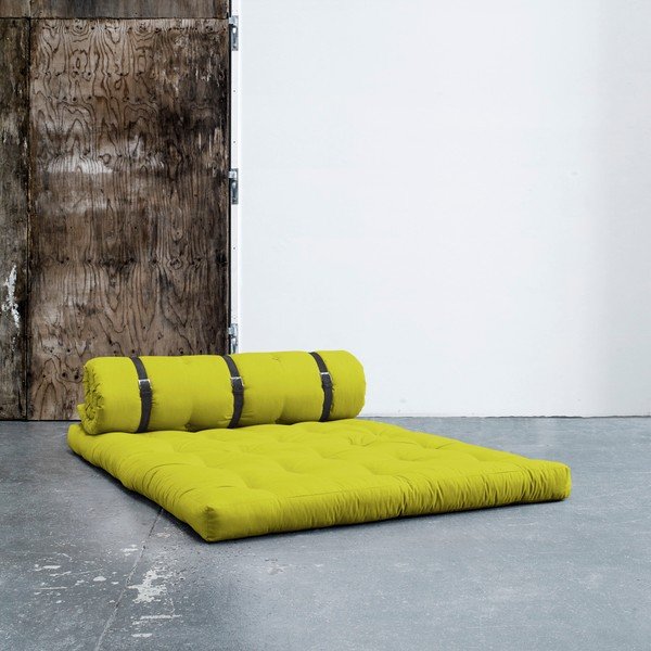 Keičiama sofa su odiniais dirželiais "Karup Buckle Up Pistachio-image-1