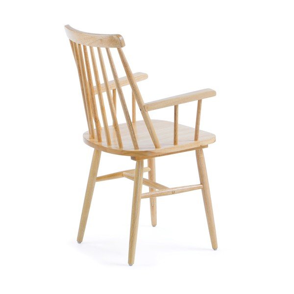 Natūralaus kaučiukmedžio valgomojo kėdė Kave Home Kristie-image-3