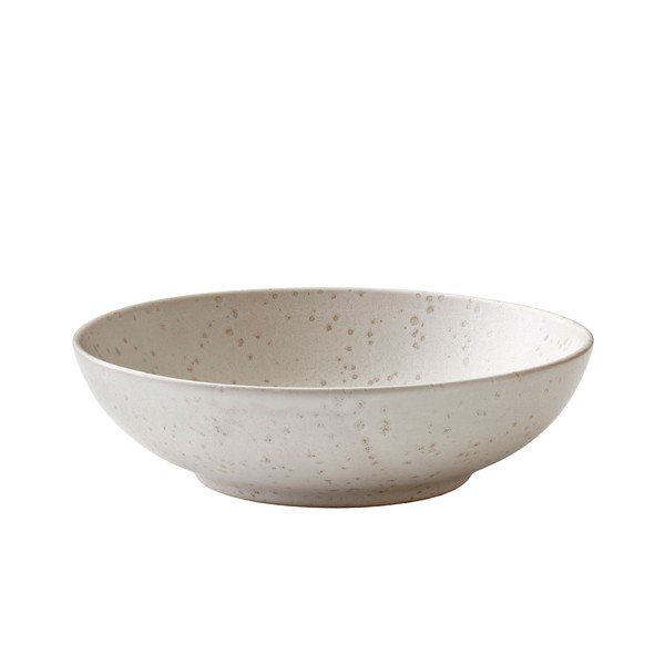 Matinės kreminės spalvos akmens masės dubuo makaronams Bitz Basics, ⌀ 20 cm-image-2