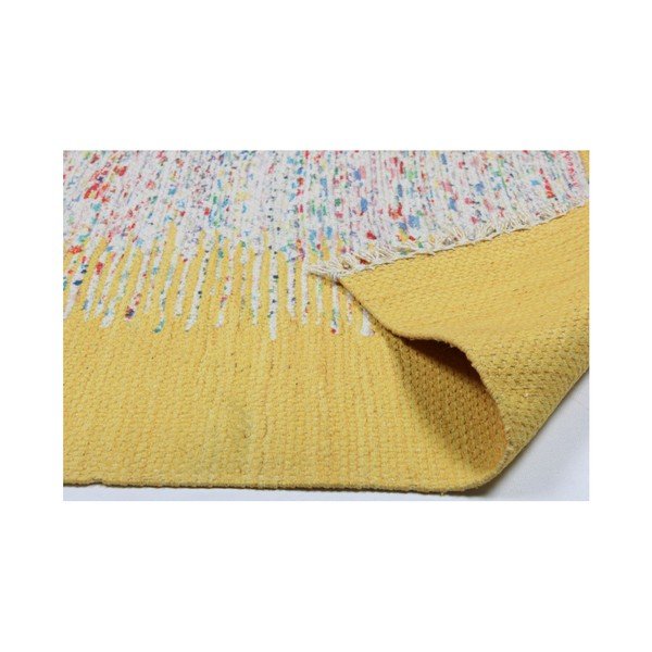 Geltonas kilimas "Eco Rugs" kilimai Yolk, 80 x 150 cm-image-2
