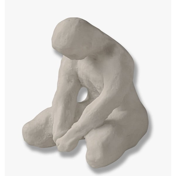 Iš polirezino statulėlė (aukštis 15 cm) Meditating Man – Mette Ditmer Denmark