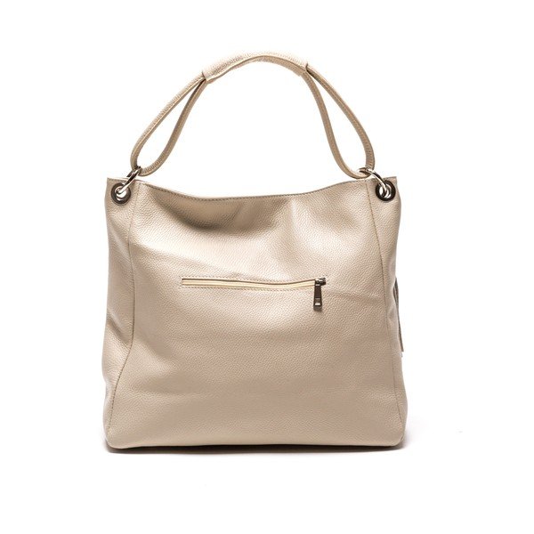 Odinė rankinė Anna Luchini 71 Beige-image-3