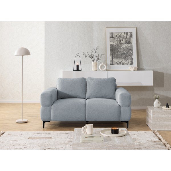 Pilkai mėlynos spalvos sofa 154 cm Helio – Ropez-image-1