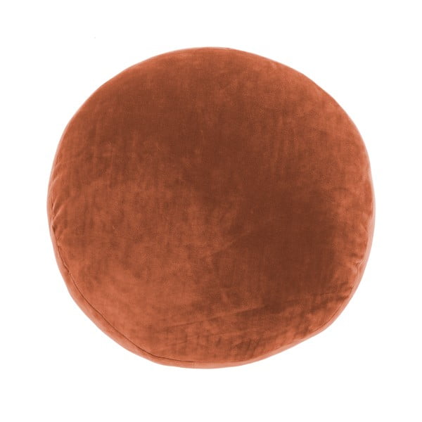 Oranžinė dekoratyvinė mikropluošto pagalvėlė Tiseco Home Studio Marshmallow, ø 40 cm