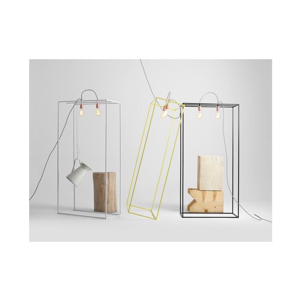 Juodas grindų šviestuvas "Custom Form Metric", plotis 70 cm-image-2