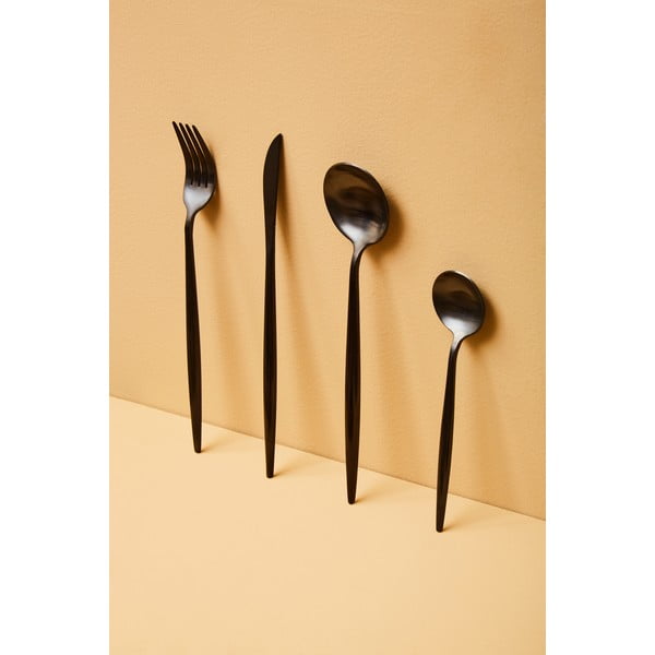 Stalo įrankiai juodos spalvos iš nerūdijančio plieno 16 vnt. Modern retro – Premier Housewares-image-1