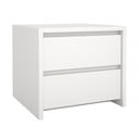 Baltos spalvos naktinis staliukas Next – Tvilum