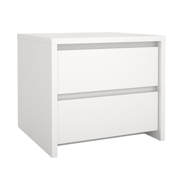 Baltos spalvos naktinis staliukas Next – Tvilum