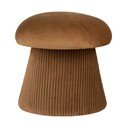 Ochros spalvos pufas iš velveto Hampton – House Nordic