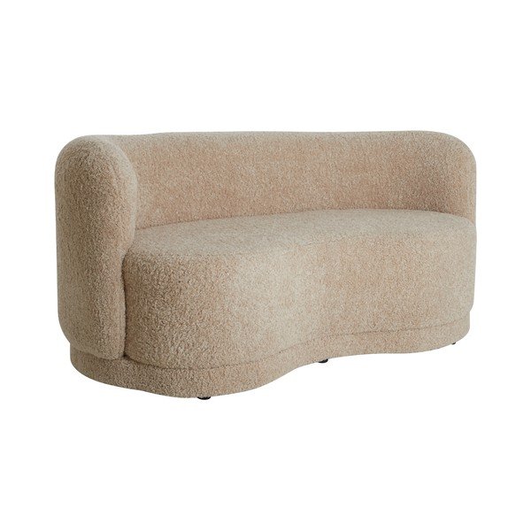 Iš boucle sofa smėlio spalvos 175 cm Amelie – Light & Living-image-2