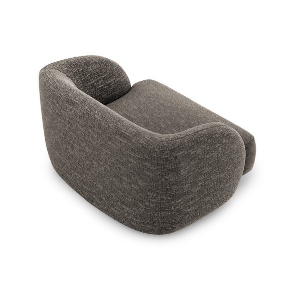 Pilkas fotelis Miley - Micadoni Home-image-4