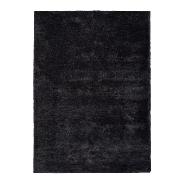 Juodos spalvos kilimas Universal Shanghai Liso, 60 x 110 cm