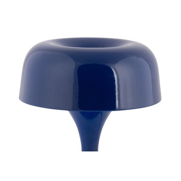 Mėlynos spalvos iš metalo stalinis šviestuvas (aukštis 20 cm) Moda Retro – Leitmotiv-image-4