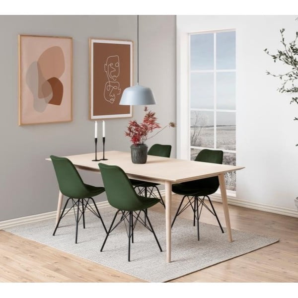 Tamsiai žalia valgomojo kėdė Actona Eris-image-1