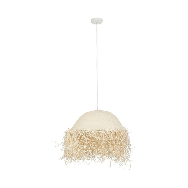 Kreminis pakabinamas šviestuvas ø 50 cm Palmeraie - Côté Table