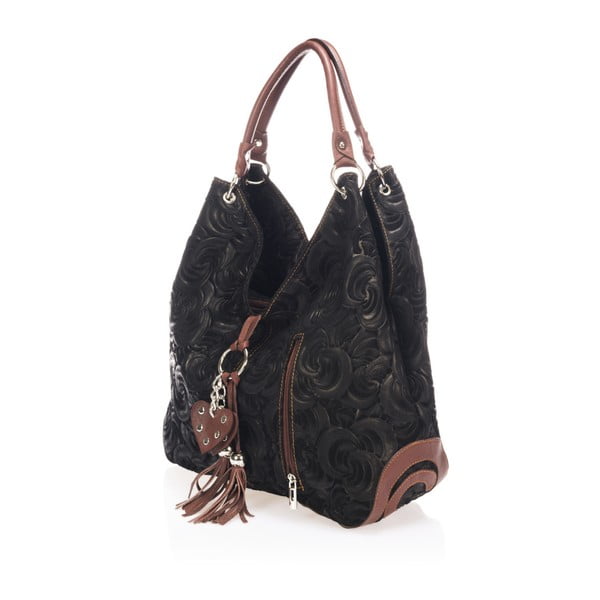 Juoda odinė rankinė Giorgio Costa Terst-image-2