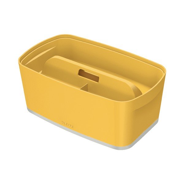 Geltonos spalvos dėklas su rankena MyBox - Leitz-image-4