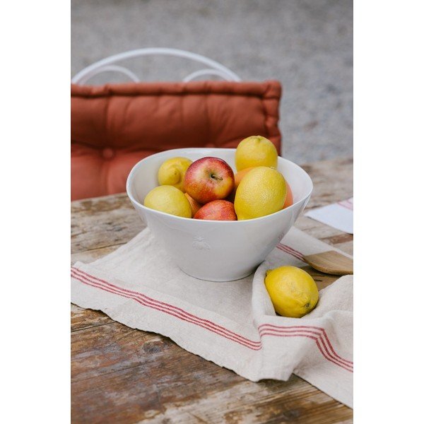 Kreminės spalvos iš akmens masės dubuo ø 26 cm Abeille – La Rochére-image-1