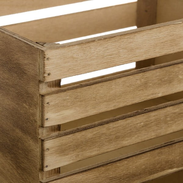 Natūralios spalvos daiktadėžės 3 vnt. 31x23x15 cm – Casa Selección-image-2