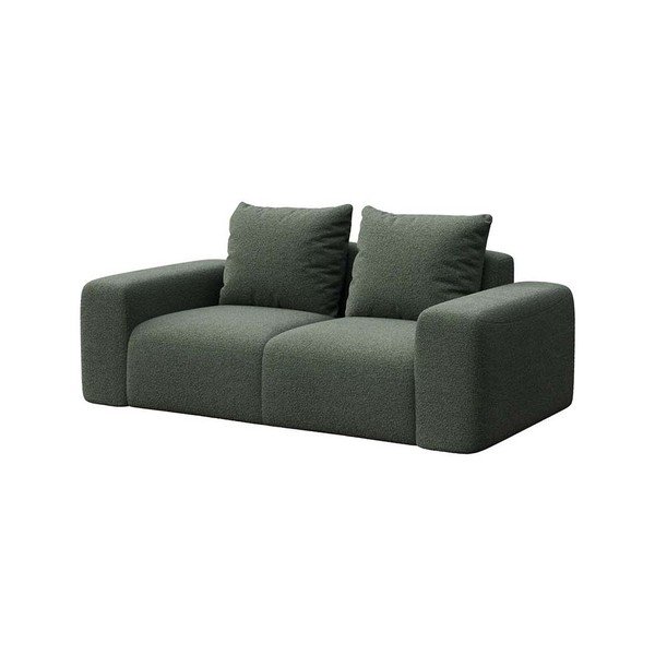 Žalios spalvos iš boucle sofa 212 cm Monce – Rodier-image-2