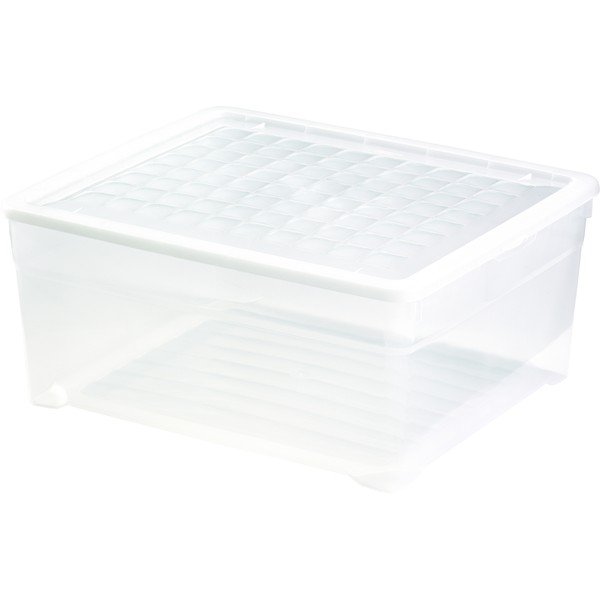 Iš plastiko daiktadėžė su dangčiu 40x34x17 cm – Curver