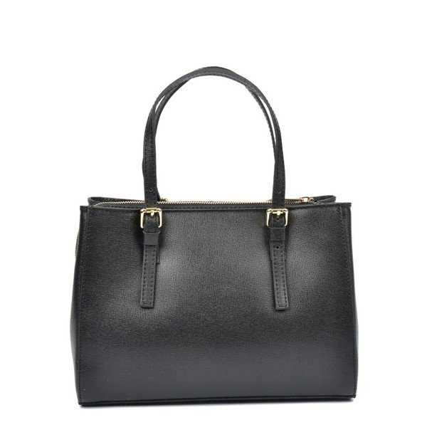 Juoda odinė rankinė Isabella Rhea Classic-image-1