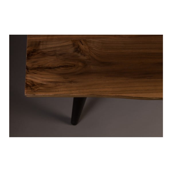 Suoliukas su juodomis plieninėmis kojomis Dutchbone Alagon, 160 cm ilgio-image-3