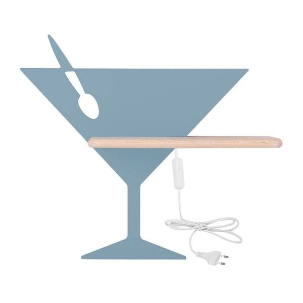 Sieninė lempa mėlynos spalvos LED Piccolo – Candellux Lighting