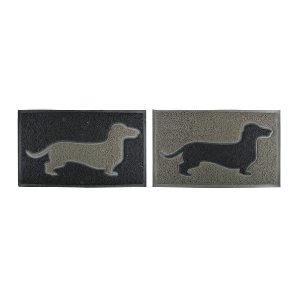 2 kilimėlių rinkinys "Esschert Design Dog", 44,5 x 74,8 cm