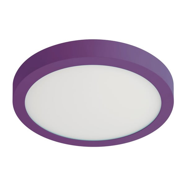 Violetinės spalvos lubinis šviestuvas SULION Gummy, ⌀ 30 cm